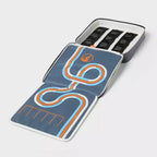 Valisette de rangement/transport pour petites voitures pour enfants avec fermeture éclair, motif rétro