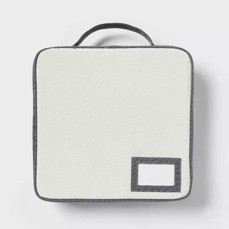 Valisette de rangement/transport pour petites voitures pour enfants avec fermeture éclair, motif rétro
