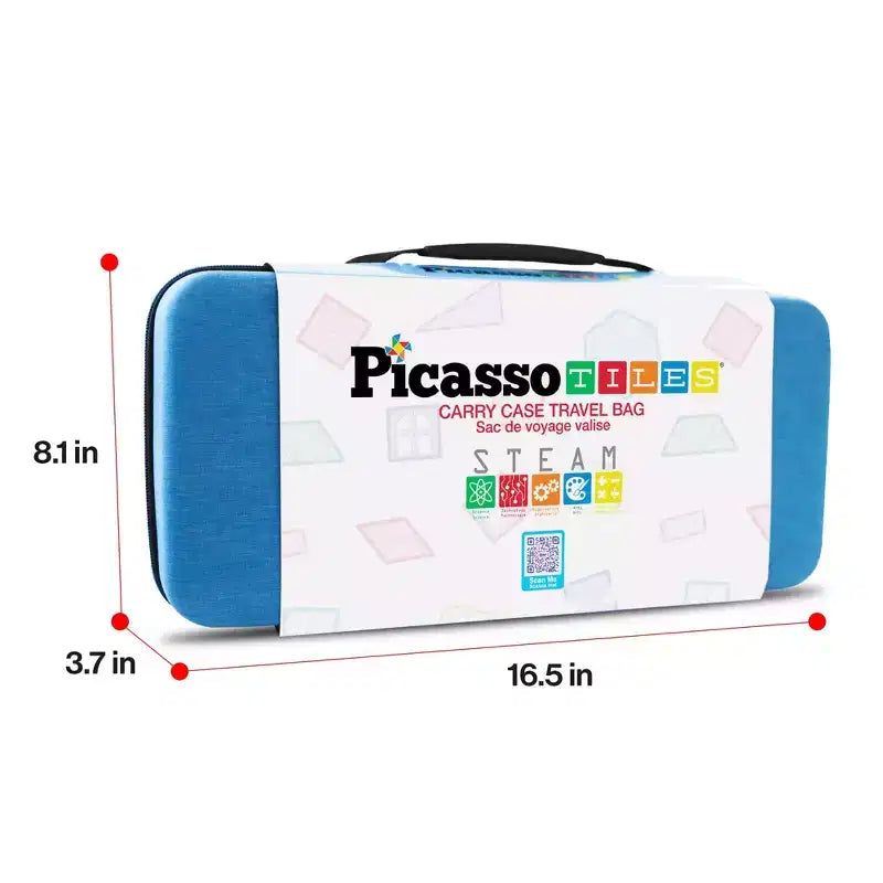 Sac de transport pour tuiles magnétiques, sac de rangement de voyage pour enfants, rangement de jouets portable, support de blocs de construction STEM
