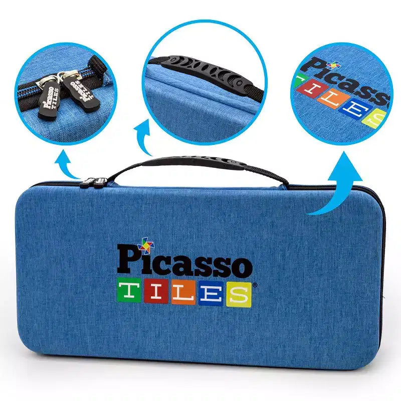Sac de transport pour tuiles magnétiques, sac de rangement de voyage pour enfants, rangement de jouets portable, support de blocs de construction STEM