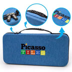 Sac de transport pour tuiles magnétiques, sac de rangement de voyage pour enfants, rangement de jouets portable, support de blocs de construction STEM