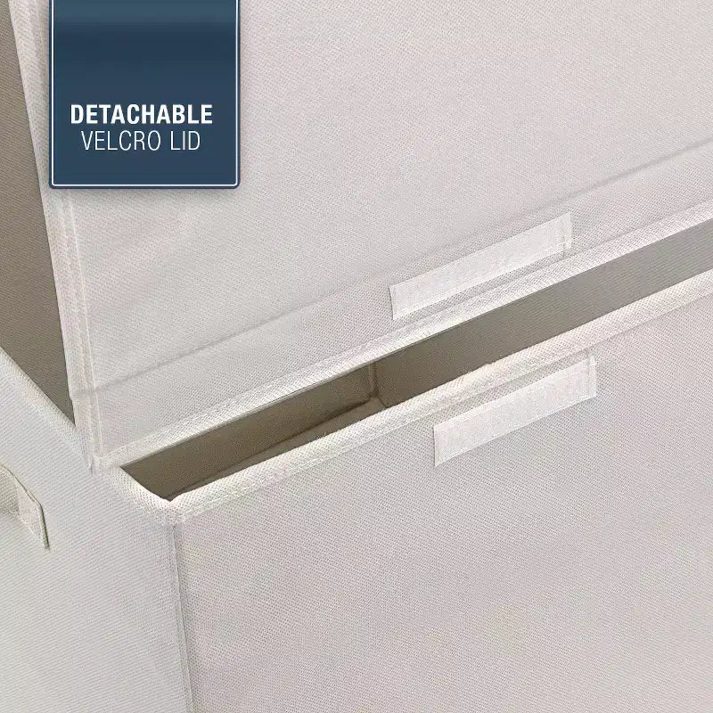 Coffre à jouets avec couvercle à charnière, rangement pliable pour chambre d'enfant, salle de jeux, placard, organisation de la maison