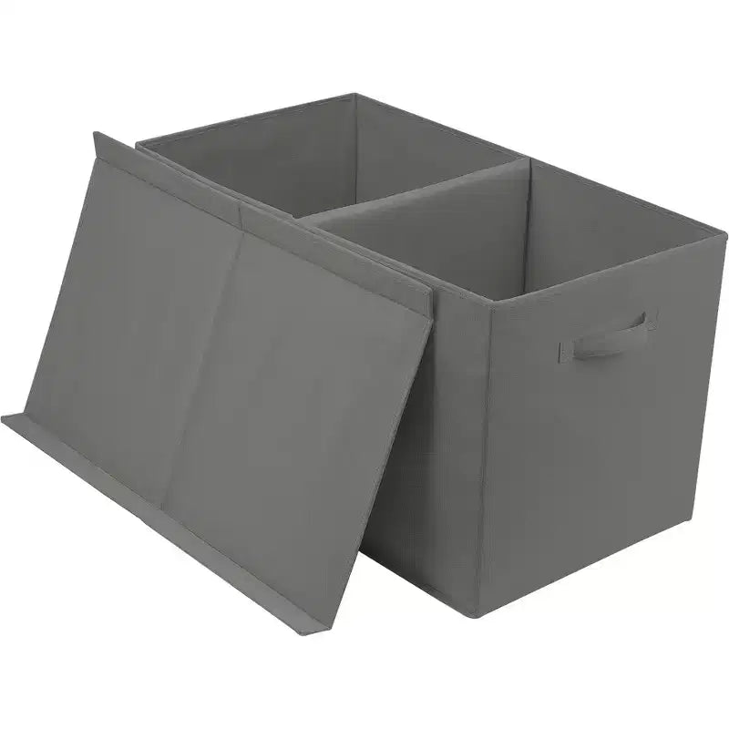 Coffre à jouets avec couvercle à charnière, rangement pliable pour chambre d'enfant, salle de jeux, placard, organisation de la maison
