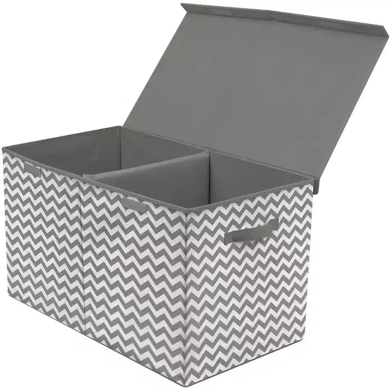 Coffre à jouets avec couvercle à charnière, rangement pliable pour chambre d'enfant, salle de jeux, placard, organisation de la maison