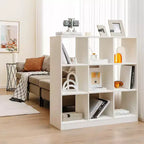 Organisateur de jouets pour enfants 9 compartiments 3 niveaux en bois, étagère de rangement ouverte