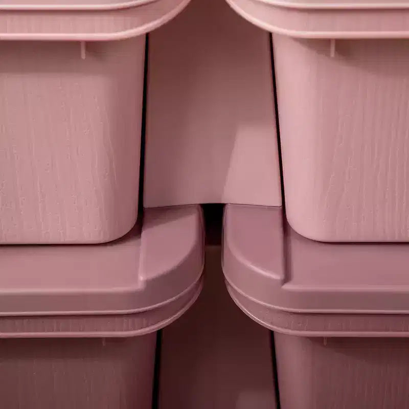 Meuble de rangement 3 niveaux pour jouets d'enfants avec 6 tiroirs amovibles pour salle de jeux, chambre d'enfant, crèche