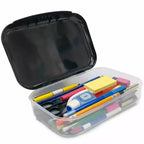 Trousse à Crayons en Plastique Recyclé - Arc-en-ciel - Grande Capacité, Enfants
