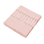 Boîtes de rangement décoratives en tissu pour filles, rose blush bohème