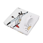 Bacs de rangement décoratifs en tissu pour garçons - Avion Rouge, Bleu et Gris