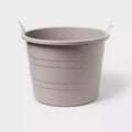 Plastic Kids' Storage Bin with Woven Handles - Pillowfort