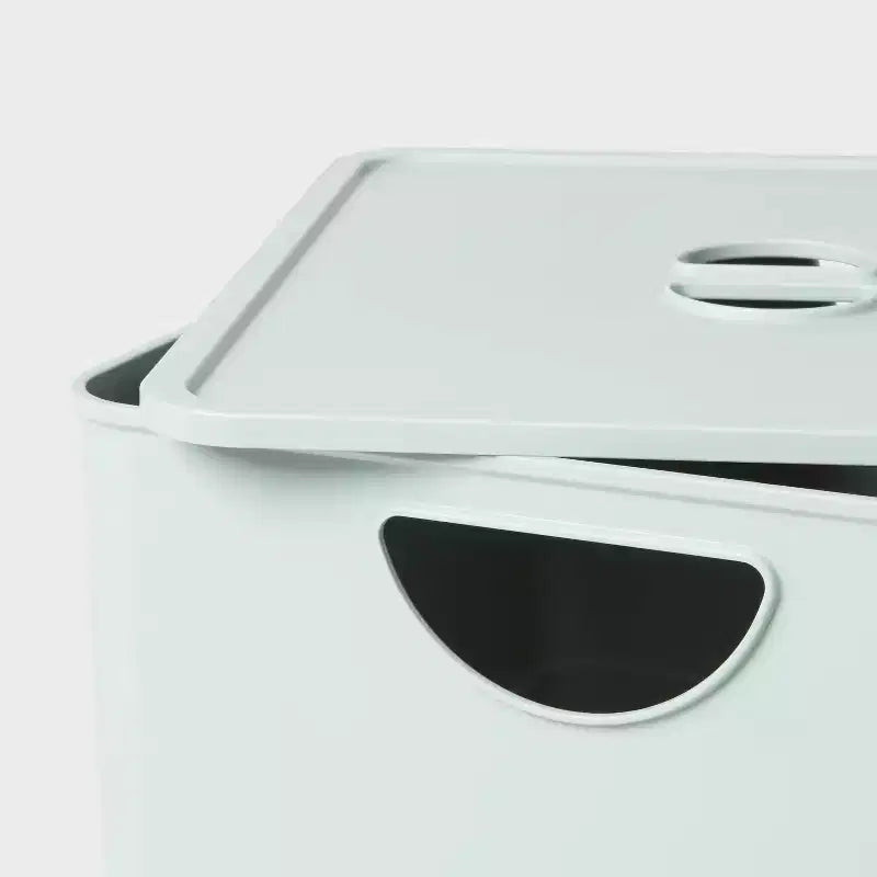 Rangement modulaire pour enfants avec couvercle