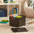 Rangement modulaire pour enfants avec couvercle