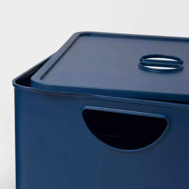 Rangement modulaire pour enfants avec couvercle
