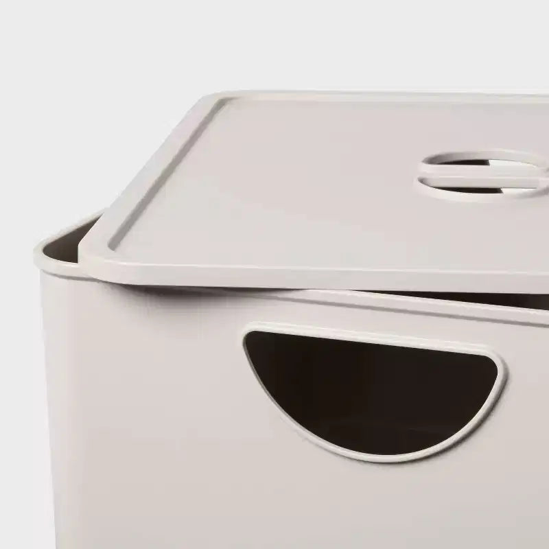 Rangement modulaire pour enfants avec couvercle