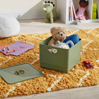 Rangement modulaire pour enfants avec couvercle