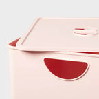 Rangement modulaire pour enfants avec couvercle