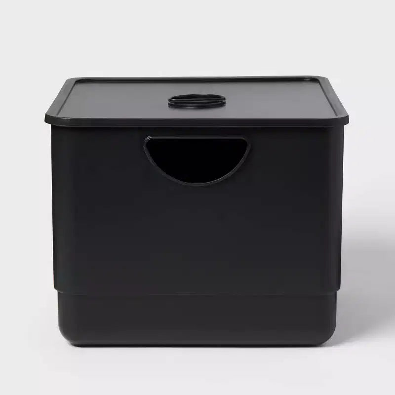 Rangement modulaire pour enfants avec couvercle