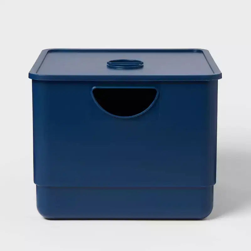 Rangement modulaire pour enfants avec couvercle