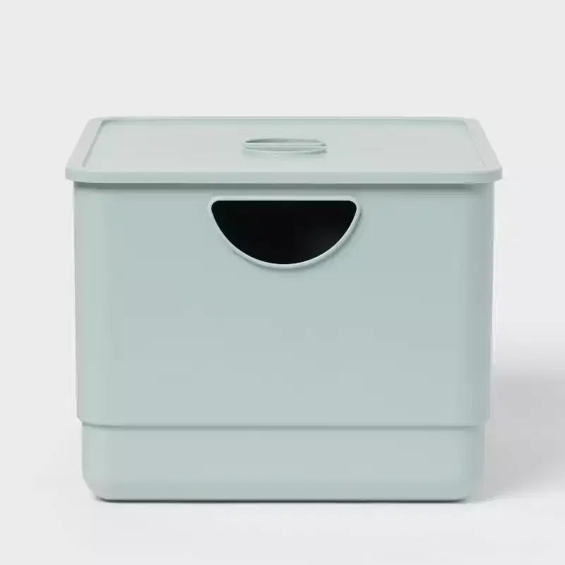 Rangement modulaire pour enfants avec couvercle