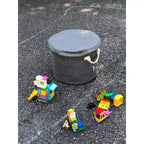 Sac de Rangement pour Jouets et Tapis de Jeu pour Enfants SlideAway - Bac de Rangement pour Jouets - Coffre à Jouets pour Enfants - Gris