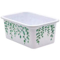 Teacher Created Resources Eucalyptus Small Plastic Storage Bin Pack of 6